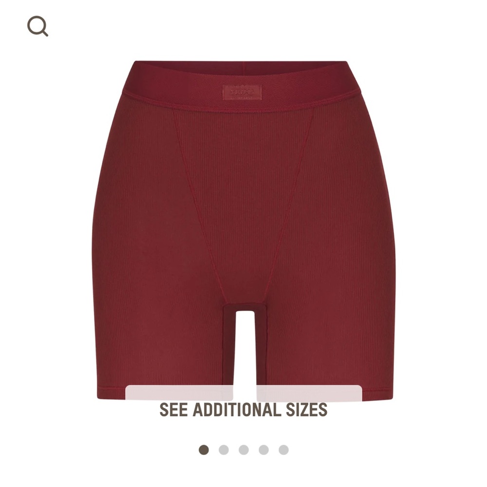 Skims cotton rib boxer
